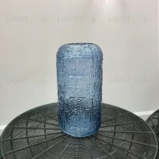 Ваза Cloyd KOWO Vase / выс. 34 см - синее стекло (арт.50021)  50021