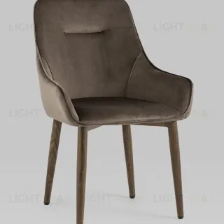 Стул Диана велюр коричневый УТ000031289