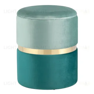 Пуф Кэрри с ящиком велюр бирюзовый УТ000025556