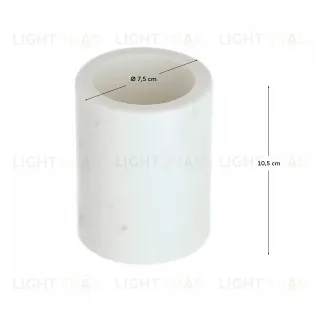 Стакан для ванной Elenei мраморный 092413