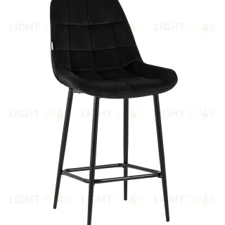 Стул полубарный Флекс велюр черный УТ000025265