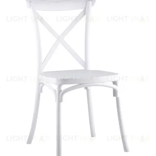 Стул Кроссбэк пластиковый белый УТ000001848