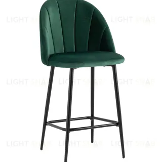 Стул полубарный Логан SN велюр зелёный УТ000042211