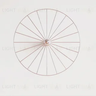 Плафон для бра Wheel d90 Хром 193379