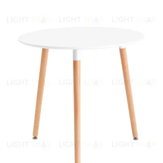 Стол круглый EAMES DST NEW D80 белый УТ000039064