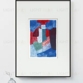 Интерьерное жикле "Bleue, verte et rouge" PP230352