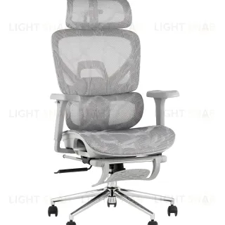 Кресло офисное TopChairs Vertus серая сетка УТ000042054