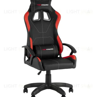 Кресло спортивное TopChairs Wyvern черно-красный УТ000039486