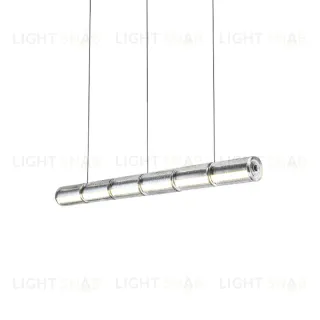 Подвесной светильник 8086L/1200 silver/clear 8086L/1200 silver/clear