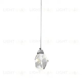 Подвесной светильник Crystal rock 1 chrome MD-020B-1 chrome