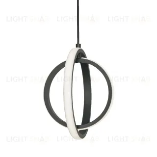 Чёрный светодиодный подвес “Глоу” LHLPN020723XNP