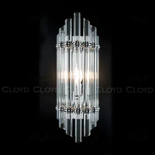Бра Cloyd HARP W1 / выс. 50 см - хром (арт.20474)  20474