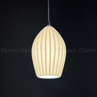 Подвесной светильник Cloyd TARUNA P1 / Ø25 см - керамика - золото (арт.11905)  11905