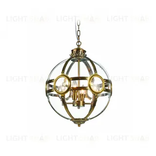 Люстра Hagerty 3 ant.brass KG0516P-3 antique brass