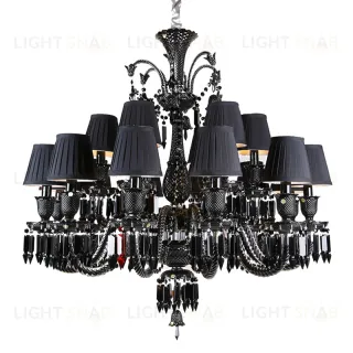 Люстра Baccarat 12+6 black ZZ86303BK-12+6