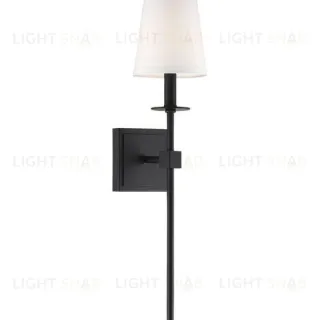 Чёрное бра "Монро" JJ10884-1WB black