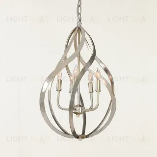 Серебряная люстра "Оуэн" JJ10798-5DB