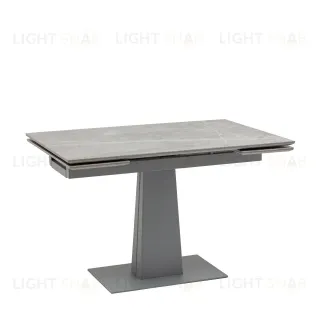 Стол Арнон 120-180/80/76 см керамика Larka grey УТ000040449