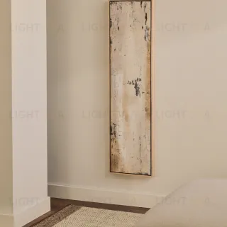 Selnar Абстрактная картина серая 122 x 32 см 209884