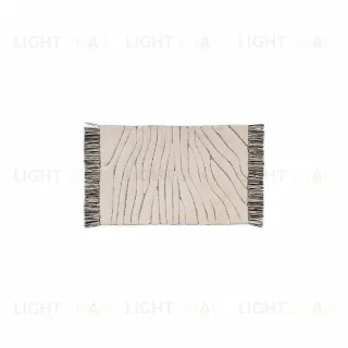Коврик для ванной Crilda белый хлопковый 50 x 70 см 209191