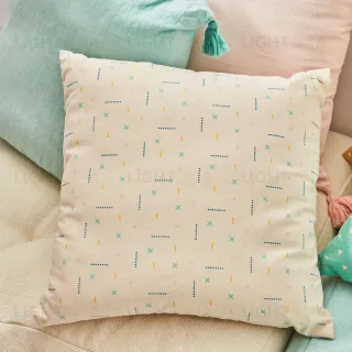 Чехол для подушки Zale 100% хлопок разноцветный 45 x 45 cm 108294
