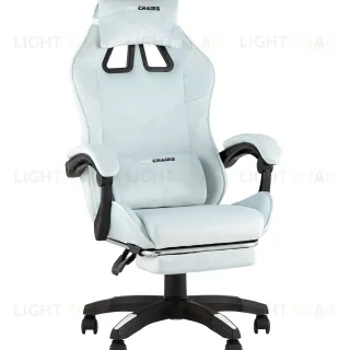 Кресло спортивное TopChairs MG-7019 велюр светло-голубой УТ000042695