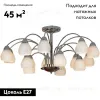Потолочная люстра Lussole Apiro LSF-2403-15 LSF-2403-15 - 2