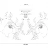 Потолочная люстра Lucia Tucci Fiori Di Rose 114.3 Fiori Di Rose 114.3 - 2