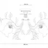 Потолочная люстра Lucia Tucci Fiori Di Rose 114.6 Fiori Di Rose 114.6 - 2