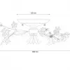 Потолочная люстра Lucia Tucci Fiori Di Rose 109.8.1 Fiori Di Rose 109.8.1 - 3
