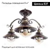 Потолочная люстра Arte Lamp 7 A4577PL-3CK A4577PL-3CK - 2