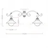 Потолочная люстра Arte Lamp 7 A4577PL-5CK A4577PL-5CK - 6