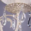 Бра Eurosvet 3637/1 белый с золотом/прозрачный хрусталь Strotskis 3637/1 белый с золотом/прозрачный хрусталь Strotskis - 3