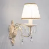 Бра Eurosvet 3637/1 белый с золотом/прозрачный хрусталь Strotskis 3637/1 белый с золотом/прозрачный хрусталь Strotskis - 1