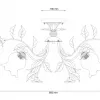 Потолочная люстра Lucia Tucci Fiori Di Rose 114.8 Fiori Di Rose 114.8 - 2