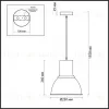 Подвесной светильник Odeon Light Laso 3374/1 3374/1 - 3