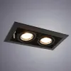 Встраиваемый светильник Arte Lamp Cardani Piccolo A5941PL-2BK A5941PL-2BK - 3