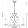 Подвесная люстра Lucia Tucci Firenze 1780.30.3 Antique Gold Firenze 1780.30.3 Antique Gold - 2