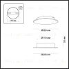 Настенный светодиодный светильник Odeon Light Solario 3561/9WL 3561/9WL - 3