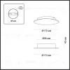 Настенный светодиодный светильник Odeon Light Solario 3562/6WL 3562/6WL - 5