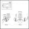 Бра Odeon Light Niagara 3921/1W 3921/1W - 4