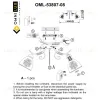 Потолочная люстра Omnilux Casagliana OML-53807-08 OML-53807-08 - 4