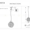 Подвесной светодиодный светильник Freya Isabel FR6157-PL-24W-TR FR6157-PL-24W-TR - 8