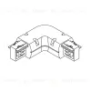 Коннектор L-образный Lightstar Barra 504127 504127 - 3