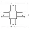 Коннектор X-образный Lightstar Barra 502146 502146 - 2