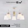 Потолочная люстра Eurosvet Fresco 70085/5 белый 70085/5 белый - 2