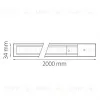 Шинопровод однофазный Lightstar Barra 502028 502028 - 3