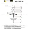 Потолочная люстра Omnilux Cipollone OML-75907-03 OML-75907-03 - 4