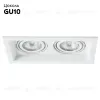 Встраиваемый светильник Arte Lamp A6661PL-2WH A6661PL-2WH - 2