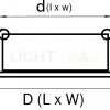 Встраиваемый светильник Lightstar Banale Weng Qua 011007 011007 - 2